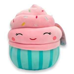 NWT Squishmallow Cupcake Plush 8”